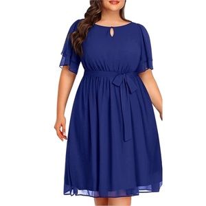 NWT Pinup Fashion Plus Size MIDI Dress